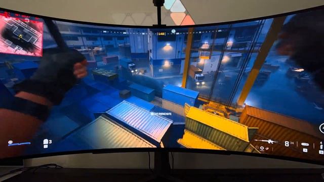 Call of Duty MW3 Campaign: Precious Cargo Mission on a LG 45GR95QE OLED UltraWide Gaming Monitor смотреть онлайн