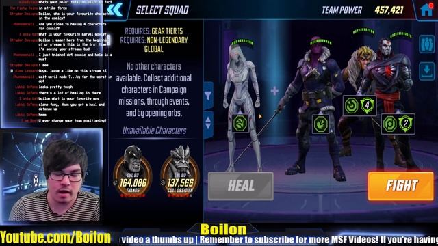 Dark Dimension 4 Node 6 (Global 3) Attack 5 & 6 - Marvel Strike Force смотреть онлайн