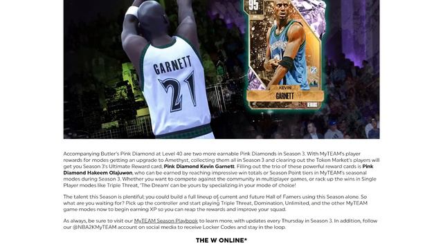 New Season 3 is GOOD! Free Pink Diamonds and Locker Codes are BACK in NBA 2K24 MyTeam смотреть онлайн