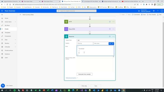 Return table from power automate to canvas app using Response Action смотреть онлайн