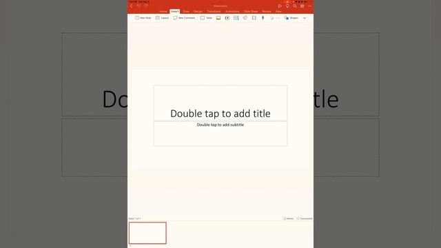 How to add video in PowerPoint on your iPhone/iPad || 1 minute lesson || смотреть онлайн