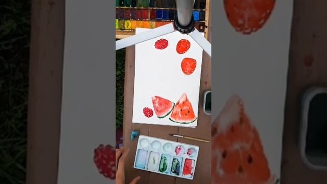 Мастер-класс "Ягодный скетч" смотреть онлайн