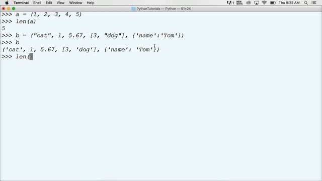 How To Find The Total Number Of Objects In A Python 3 Tuple смотреть онлайн