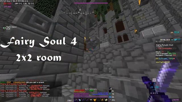 All 8/8 Dungeons Fairy Souls | Hypixel Skyblock смотреть онлайн