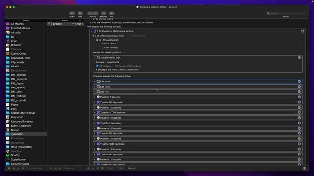Keyboard Maestro i szybkie uruchamianie IntelliJ i debuggera node.js смотреть онлайн