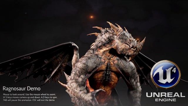 Unreal Engine 4 | Ragnosaur Tech Demo | GTX 770 + Download смотреть онлайн