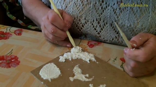 Работаем с массой папье-маше смотреть онлайн
