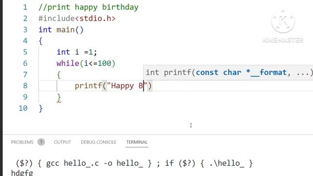 #video | print happy birthday | #video how to print happy birthday in c language смотреть онлайн