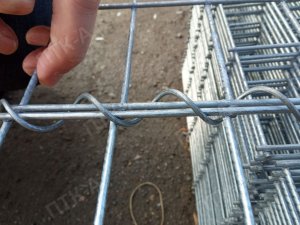 Изготовление крючков и спиралей для габионов