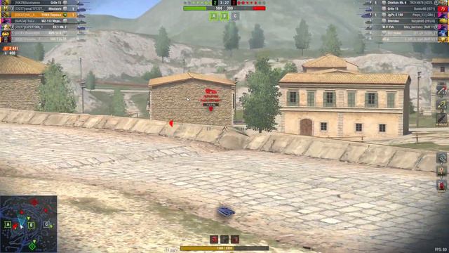 T95E6 Пиранья  Wot Blitz  ( обзор танка )