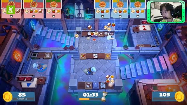 OVERCOOKED! 2 : GAME NẤU BẾP CỰC VUI NHỘN || VITI CHANNEL смотреть онлайн