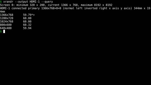 xrandr tutorial | output flag смотреть онлайн