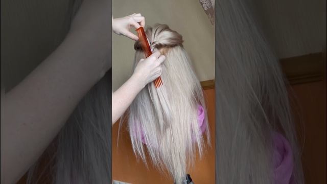 Быстрая причёска за 15 минут. Греческая коса без накрутки. смотреть онлайн
