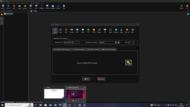 Mobaxterm | How to connect ubuntu server using mobaxterm Application @RockingSupport смотреть онлайн
