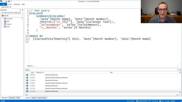 Side effects of the Sort By Column setting in DAX смотреть онлайн