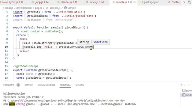 How to know if nodejs app is running in development or production environment смотреть онлайн