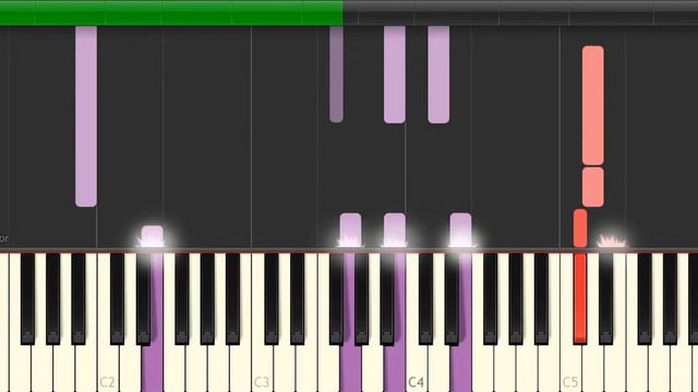 Erik Satie - Gnossienne No.3 - Piano Tutorial by Amadeus (Synthesia) смотреть онлайн
