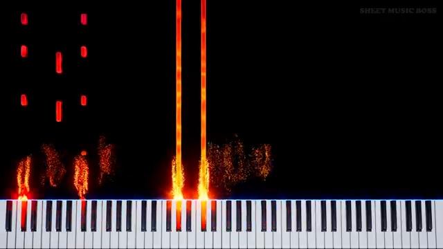 Danger Zone (from Top Gun) - Piano Tutorial смотреть онлайн