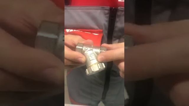 Косой фильтр с заглушкой VALTEC смотреть онлайн