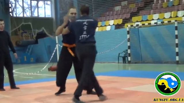 Взрослые Туйшоу 7 бой 3 раунд. Финал кубка Украины по кунгфу (г. Харьков 28.11.2015) смотреть онлайн