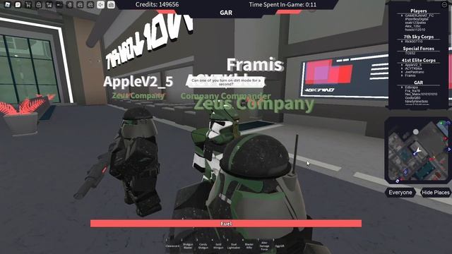 Life as a 41st Company Commander (GUARDED BY ZEUS ??) | Roblox coruscant | Vikinglaws GAR смотреть онлайн