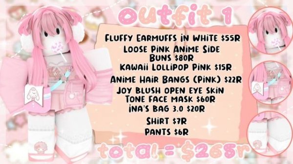 Kawaii Roblox Outfits for Girls! *with codes + links* ? | xCandyc0rex