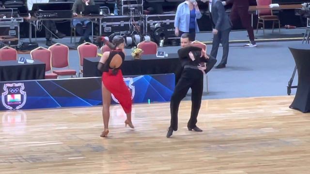 Иван Осипов и Ульяна Фролова CAPITAL CUP MINSK 2021 Молодежь 1 С класс Пасодобль смотреть онлайн