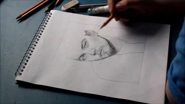 Drawing Leonardo DiCaprio / Рисую Леонардо ДиКаприо смотреть онлайн