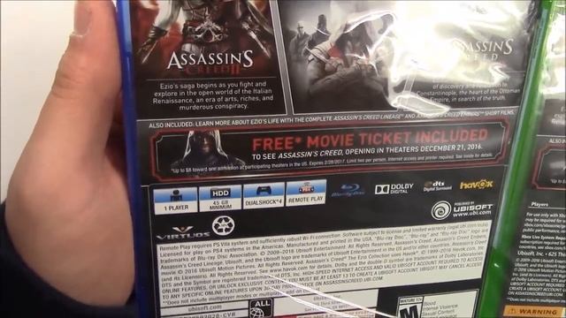 Assassin's Creed The Ezio Collection (PS4/Xbox One) Unboxing !! смотреть онлайн