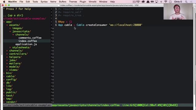Rails 5 ActionCable Introduction смотреть онлайн