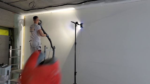 Шлифовка стен , подготовка поверхности под покраску. смотреть онлайн