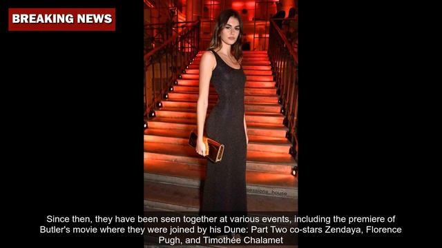 LOVE IN LONDON: AUSTIN BUTLER & KAIA GERBER HAND IN HAND AT DUNE: PART TWO PREMIERE смотреть онлайн