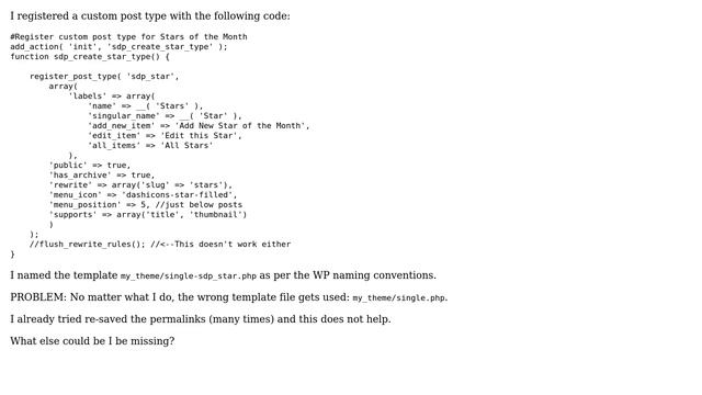 Wordpress: Single page template for custom post_type смотреть онлайн