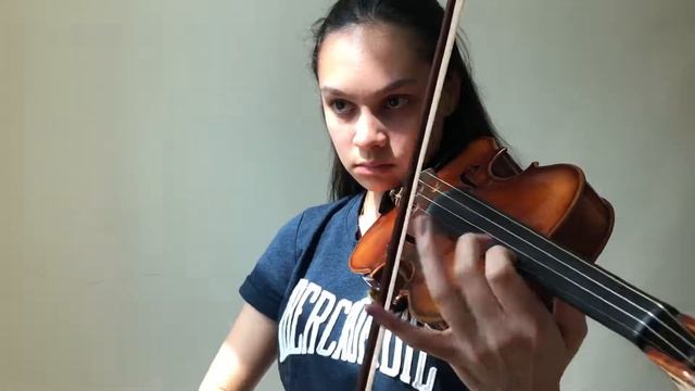 Nadya Anne Practicing Bruch Concerto No. 1 In G Minor July 10th, 2018