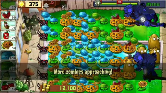 flags 12 to 16 Flags completed : Survival Endless plants Vs zombies смотреть онлайн