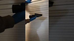 Как помыть очень грязные жалюзи металлические быстро? Один из способов.
