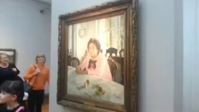 Instagramm - Девочка с персиками 1887 В.А.Серов смотреть онлайн