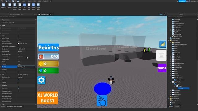 [DOUBLE JUMP SHOP] ROBLOX Studio Clicking Game/Simulator Tutorial Part 19 ROBLOX 2021 смотреть онлайн
