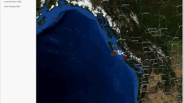 International Space Station Tracking (MapQuest + Open Notify) смотреть онлайн
