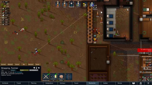 RIMWORLD GAMEPLAY FR I épisode 27 : Annihilation d'un groupe de pirates смотреть онлайн