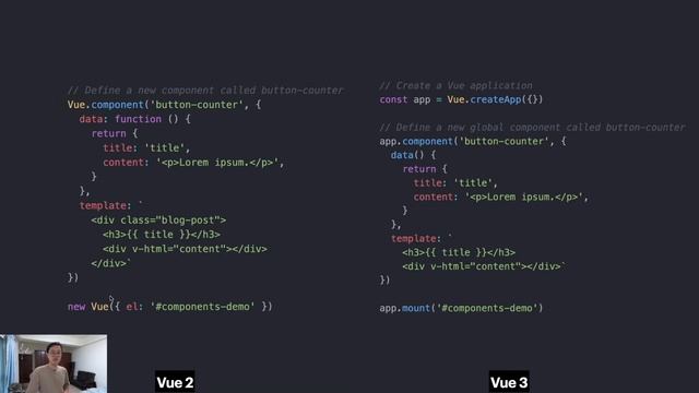 這個影片讓你一次搞懂 Vue 2→3 有哪些差異？｜網頁15天 смотреть онлайн