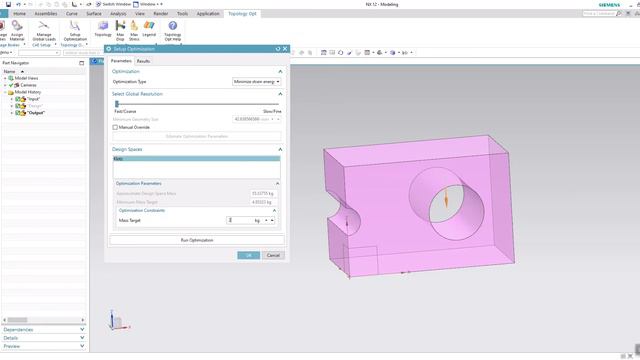 Planar Symmetry 1 in Siemens NX12 смотреть онлайн