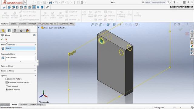 Arbor Press|| SolidWorks Tutorial смотреть онлайн