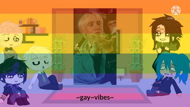 my favourite fandoms react to each other series 3 // draco + aziraphale // 2/3 смотреть онлайн