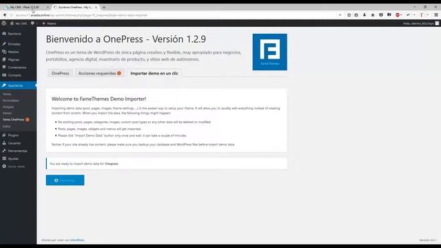 Instalación Tema OnePress y configuración Plugin Contact Form 7 смотреть онлайн
