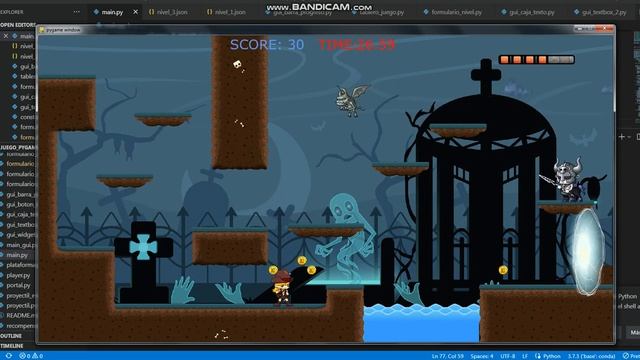 Juego Pygame смотреть онлайн