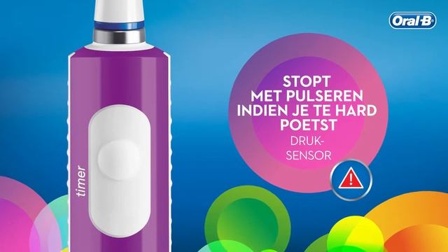 Oral-B Junior Green/Purple elektrische tandenborstel voor kinderen смотреть онлайн