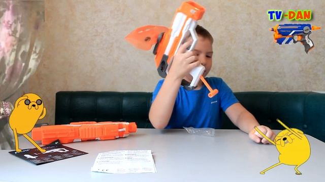 Новый Modulus Nerf Элит Страйф/ Реальный обзор нерф автомат Модулус бластер смотреть онлайн