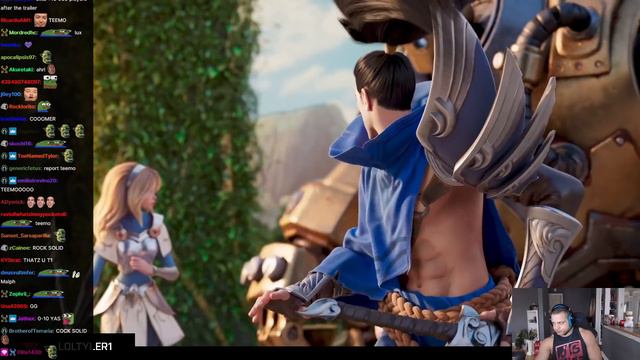 Tyler1 Reacts to You Really Got Me Cinematic Trailer - League of Legends: Wild Rift смотреть онлайн