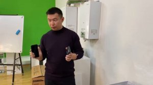 Газовый котёл + смартфон =  Navien Deluxe S